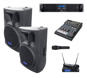 2× BC 1200 + DAH 800 + DMC 2220 + MBD 840 + MD 510 speakers set
