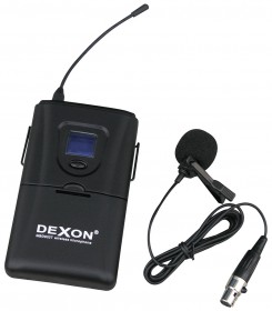 MBD 932T diversity wireless belt-pack transmitter with lavalier microphone only