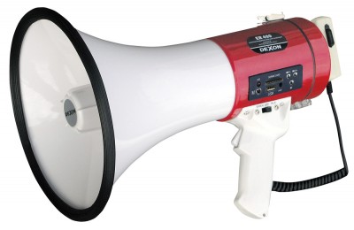 ER 400 megaphone with player