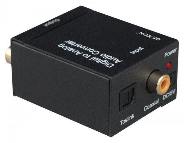 NS 71 converter S/PDIF Coaxial + TOS-Link / RCA audio