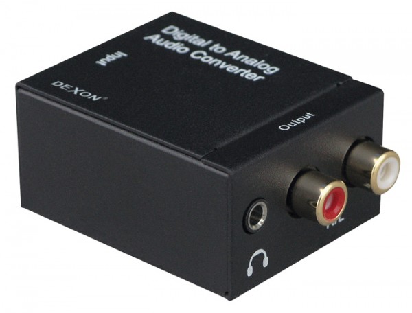 NS 71 converter S/PDIF Coaxial + TOS-Link / RCA audio