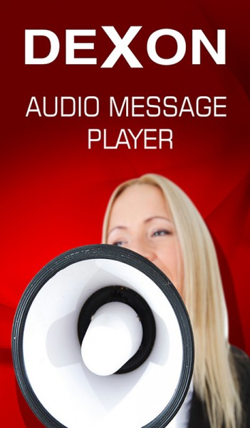 Audio Message Player application for message playback