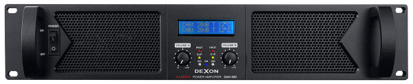 DAH 800 amplifier with low distortion