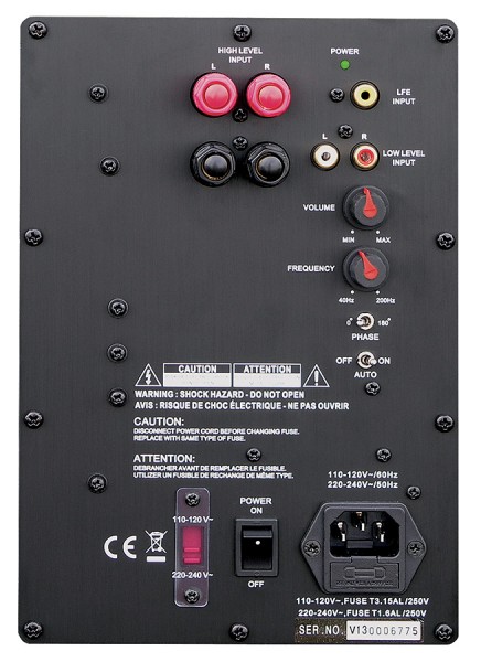 ZS 252 subwoofer amplifier module