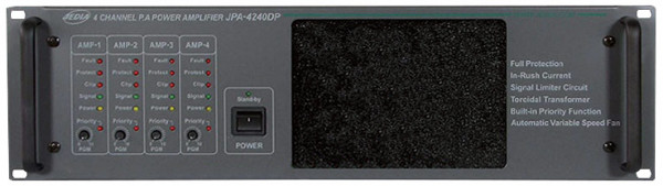JPA 4240DP 100 V line 4 channel amplifier