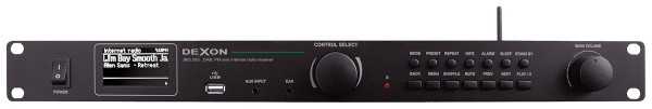 JBG 203 universal background music player with internet radio