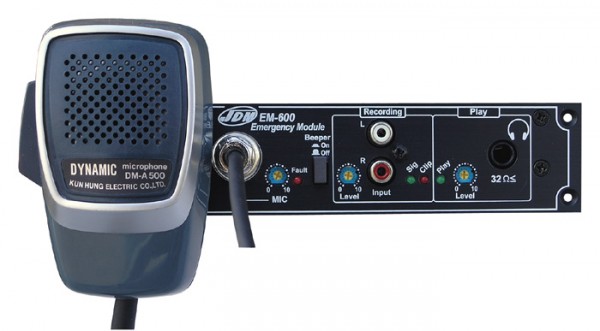 EM 600 small evacuation module with sampler