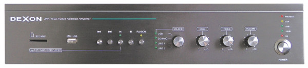 JPA 1122 amplifier central