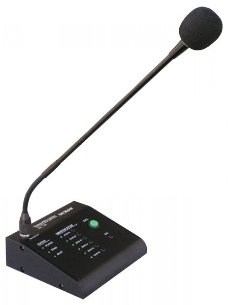 PA 115 desk microphone with selection