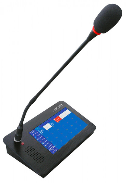 PA 705 desktop IP microphone with intelligent control