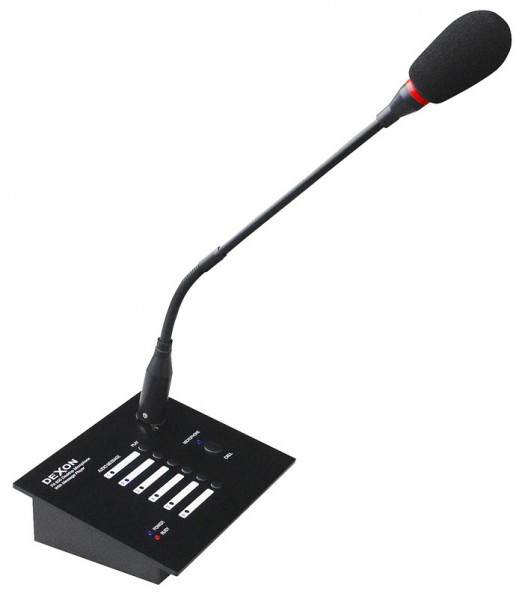 PA 600 desktop microphone with message player            