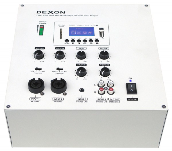 JWP 450 mixing console with player