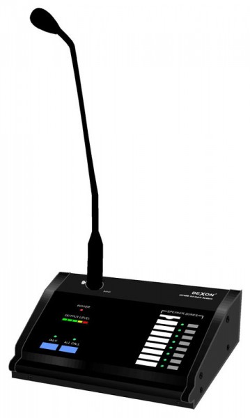 MRT 8000A matrix system 8x8 - paging microphone