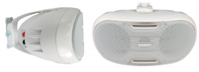SP 402EK speaker box white with transformer