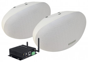 SP 632 + JPM 2032WB set of speakers and amplifier with s Bluetooth, Wifi, LAN,
USB and IR