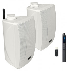WA 305RC classroom speaker system with handheld wireless microphone