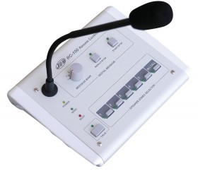 JRC 10 desk microphone with selection