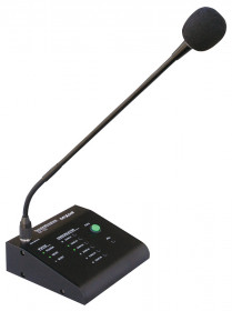 PA 115 desk microphone with selection