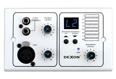 MRT 8000B matrix system 8×8 – local controller with inputs