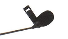 Wind protection for electret microphone small