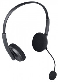 HE 100 head headphones with microphone