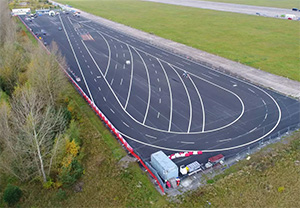 Výzkumné centrum - polygon BMW - venkovní plocha (Sokolov)