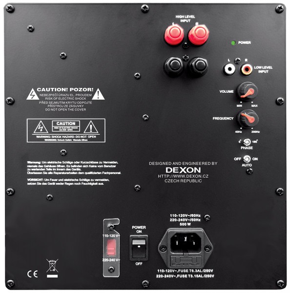 Largo 130 + Largo 70 + Largo 120 + SUB 1201A home cinema speaker set 5.1