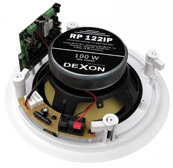 RP 122IP active ceiling IP speaker with intelligent management