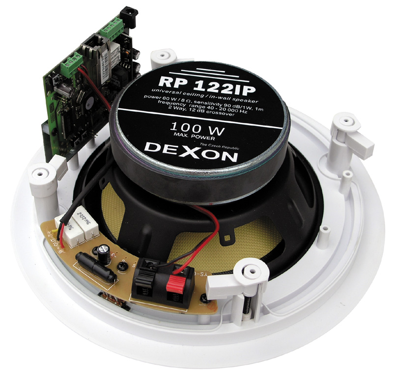 Active ceiling IP speaker with intelligent management RP 122IP DEXON