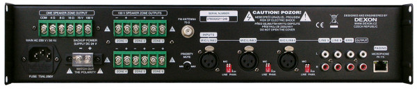 JPA 1504 amplifier central