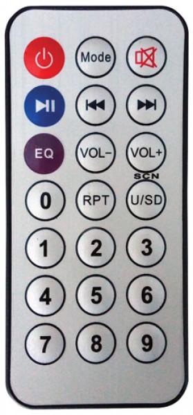 JWP 450 mixing console with player