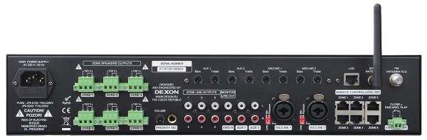 JPA 6120 amplifier central