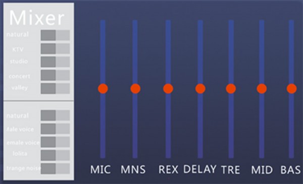 MRP 8200WM on-wall player with amplifier, 8 outputs and wireless microphones