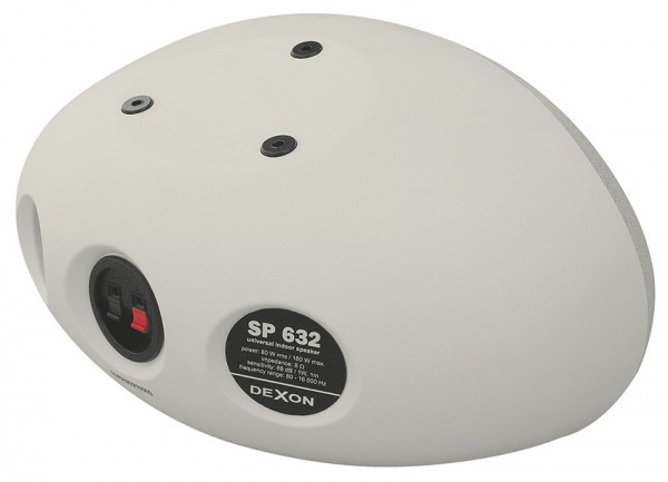 SP 632 speaker with handle white