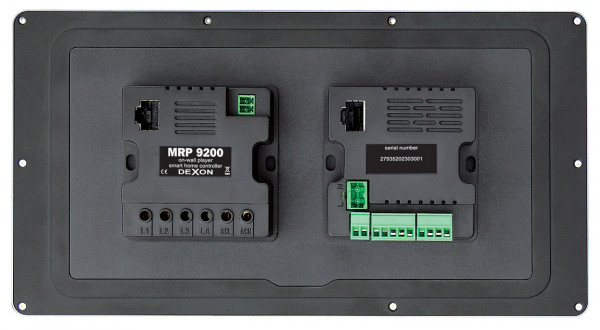 MRP 9200 on-wall player with amplifier and smart home control