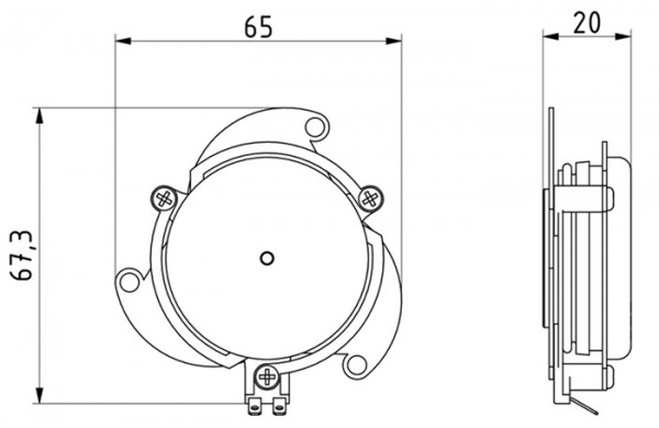 RX 32 invisible speaker