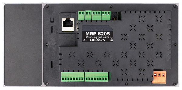 MRP 8205 on-wall player with amplifier