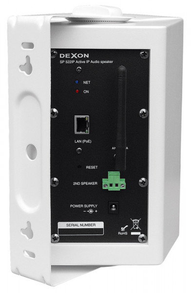 SP 522IP active IP speaker with intelligent management white