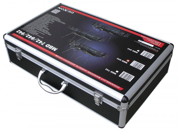 MBD 942 diversity wireless headset / lavalier microphone, 2-channel