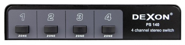 PS 140 speakers switch 1/4