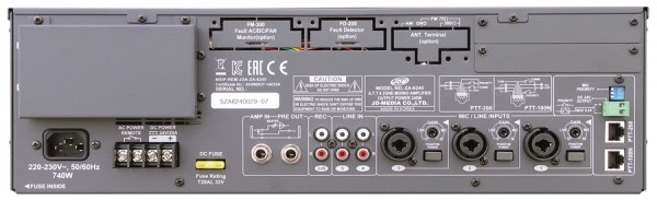 ZA 6480 amplifier central