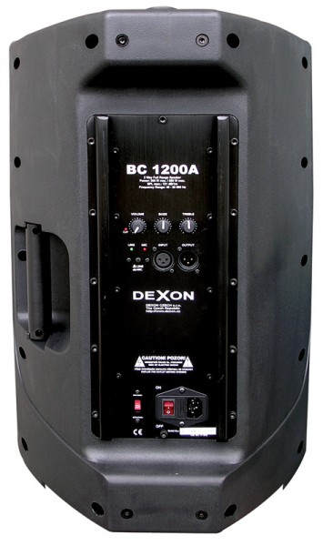 BC 1200A professional speaker box active