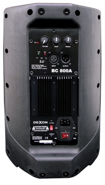 BC 800A professional speaker box active